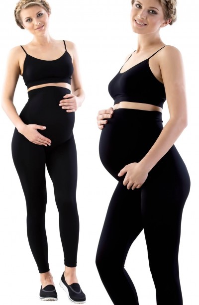 SİYAH MI Emay 5400 Seamless Soft Hamile Tayt
