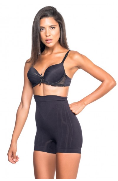 SİYAH MI Emay 7027 Düşük Bel Boxer Korse
