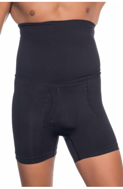 SİYAH MI Emay E1005 Erkek Yüksek Bel Double Boxer Korse