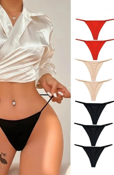 Süprem Penye Tanga Külot 7 lı Model RenkliModellerimiz 83030-7LI