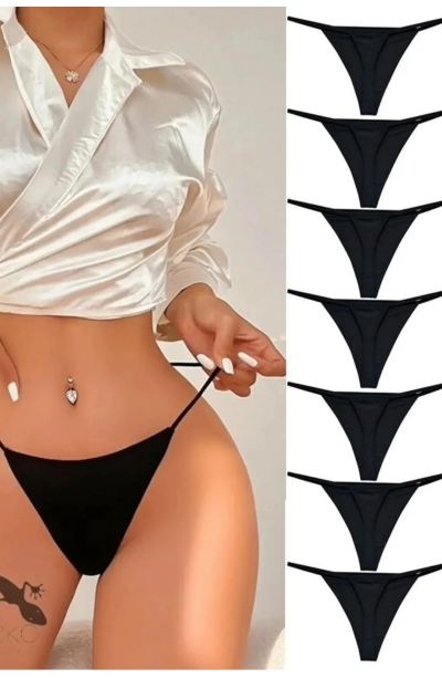 Süprem Penye Tanga Külot 7li Model RenkliModellerimiz 83025-7Lİ