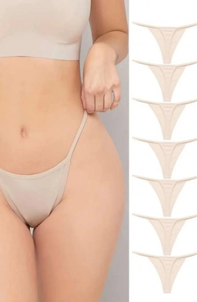 Süprem Penye Tanga Külot 7li Model RenkliModellerimiz 83026-7Lİ