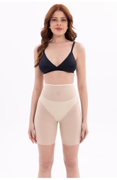 TEN MI EMAY 2705 Lazer Tül Boxer Hayalet Korse