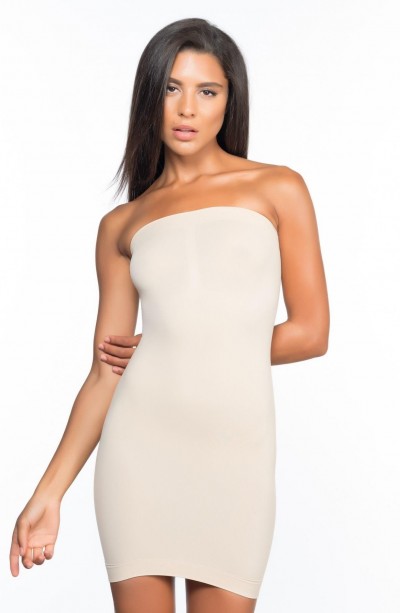 TEN MI Emay 5065 Straplez Elbise Korse